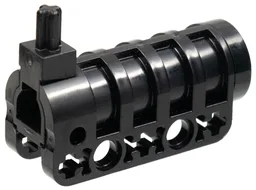 Launcher, Technic Competition Cannon, Round Bottom with Same Color Ends