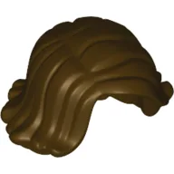 Hair Mid-Length Swept Sideways / Dark Brown