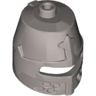 Helmet Castle Closed with Eye Slit / Flat Silver