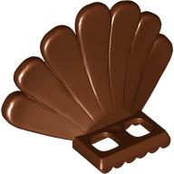 Lego Minifig Hipwear Turkey Fan Tail / Reddish Brown