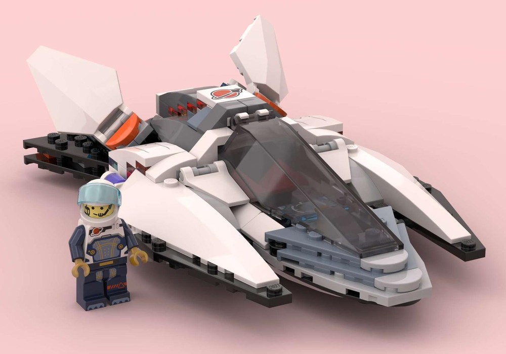Lego 60430 alternate build "Starglider"