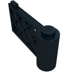 Fence Gate 1 x 4 x 2 / Black