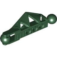 Lego Large Figure Skeletal, Limb, with 2 Ball Joints, and 3 Holes (Rahkshi) / Dark Green