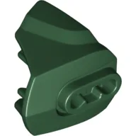Large Figure Limb Cover, Size 3, Armor with Ball Joint Socket / Dark Green