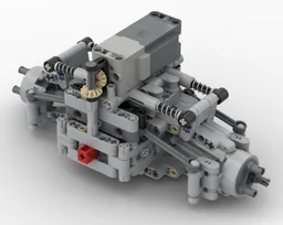 Different lock front axle v2