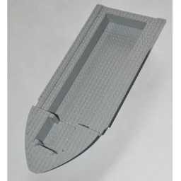 Boat Deck 20 x 50 x 7 / Light Bluish Gray