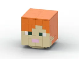 Up-Scaled LEGO Minifigure Head - Alex Edition