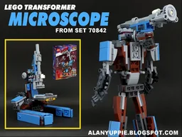 Transformer Microscope from set 70842: Emmet's Couch Mech