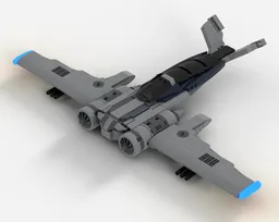 Raywing Mk. I – Custom LEGO® MOC