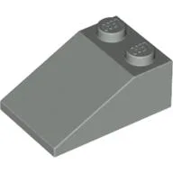 Brick Sloped 33° 3 x 2 / Light Gray