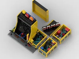 Modular Arcade Center + Display for set 10323