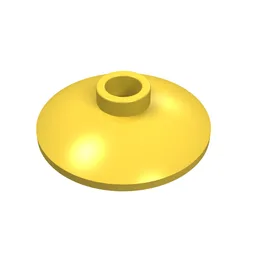 Dish 2 x 2 Inverted [Radar] / Yellow
