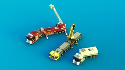 Mini town vehicles