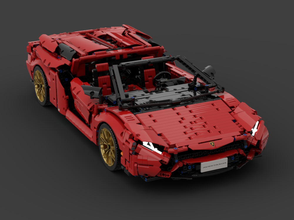 Lego Lamborghini Aventador S roadster