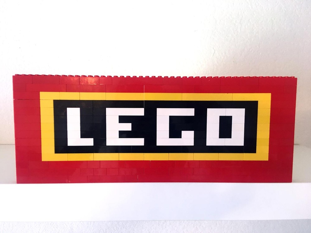 Lego Brick Sign