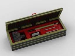 Wooden dip pen & ink set.