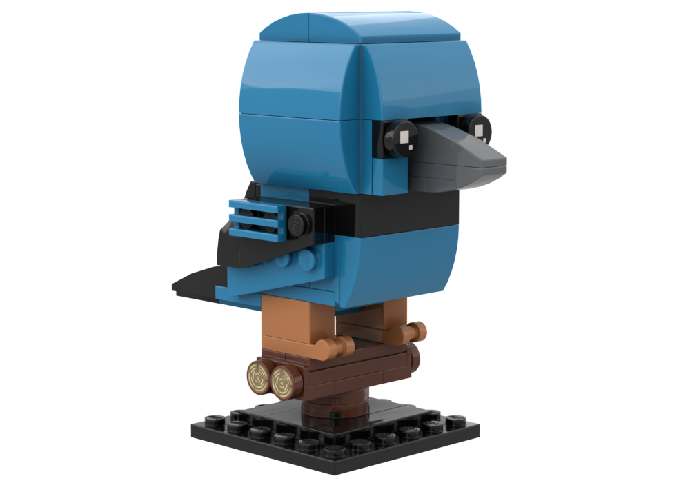 Lego Blue Dacnis (Male): Birdheadz