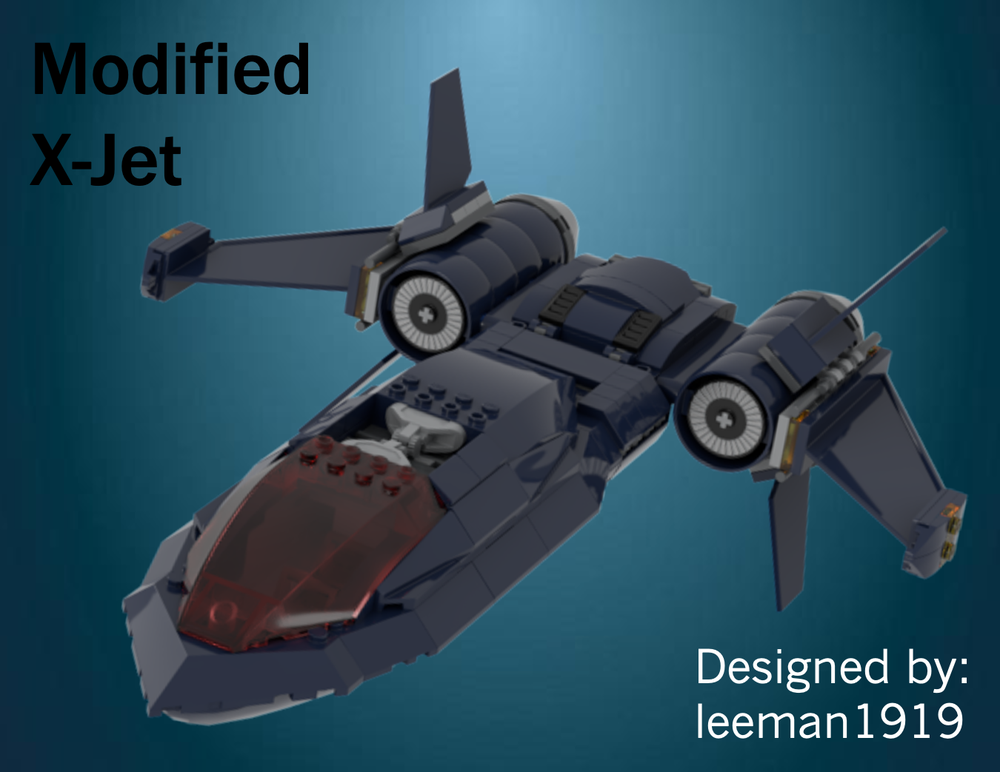 Lego Modified Blackbird X-Jet