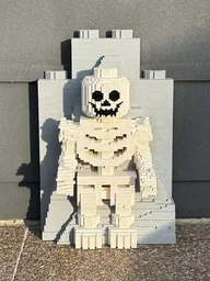 Brick Man Skeleton