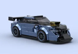 Blue Urban car