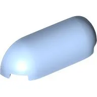 Brick Round, Curved Triple 1 x 4 x 1 / Bright Light Blue
