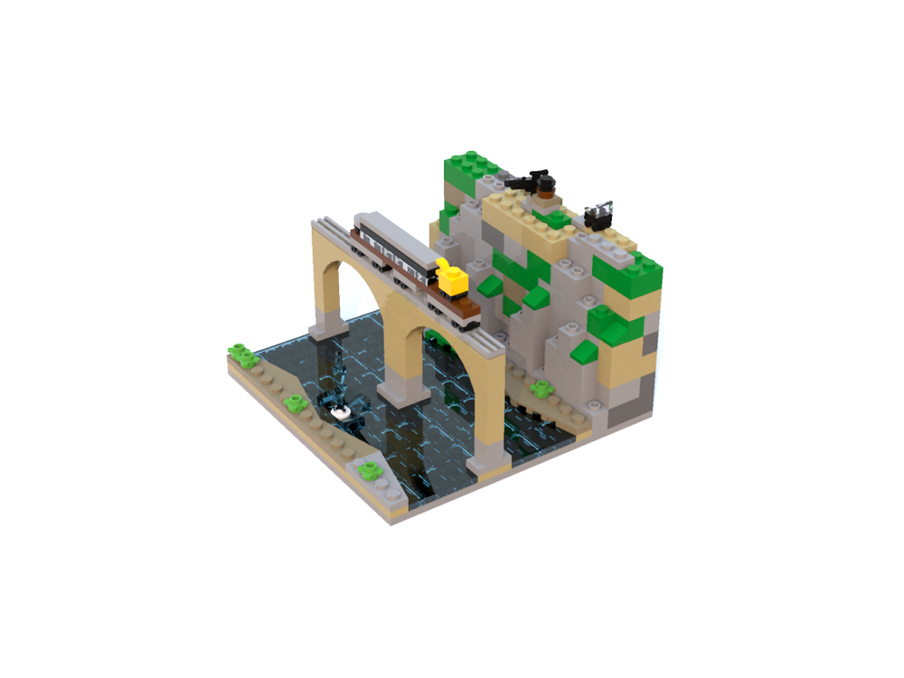 Lego Minature Skyfall