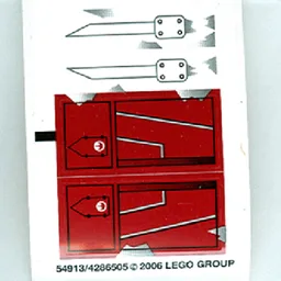 Sticker Sheet for Set 6207-1 / [No Color/Any Color]