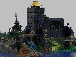 Dark Blue Castle