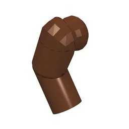 Arm, Right / Reddish Brown