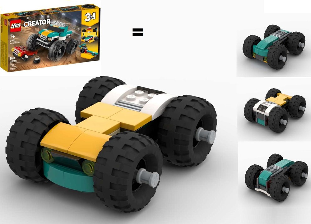 Lego rollcage 31101 B-model