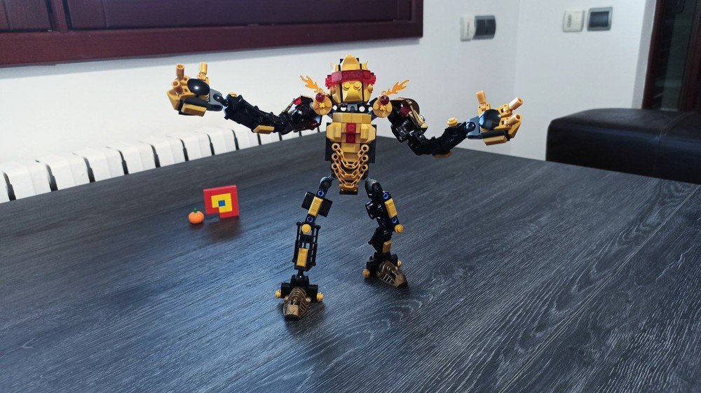 Lego Hunger's Mech - Four Mechmen Of The Apocalypse