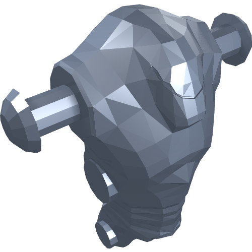 Lego Torso/Head Mechanical, Super Battle Droid [Original] / Pearl Sand Blue