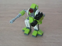 LEGO How to Build a Mini Robot Mech #6 Instructions Tutorial MOC