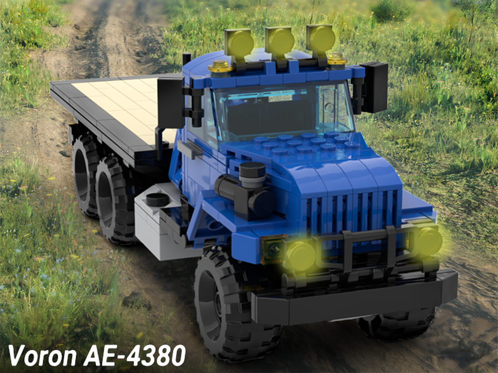 Lego Voron AE-4380 (SnowRunner)