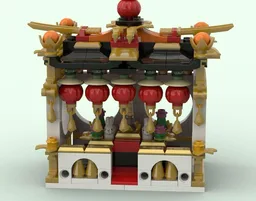Temple from 2 x 40605