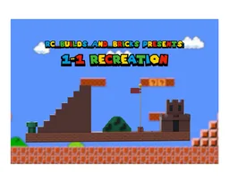 Super Mario Bros. -- 1-1 diorama