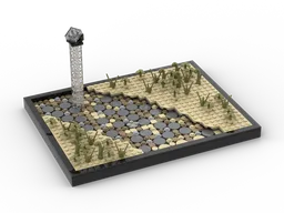 Lego 77012 Display Stand - Indiana Jones