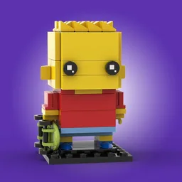 Bart Simpson Brickheadz