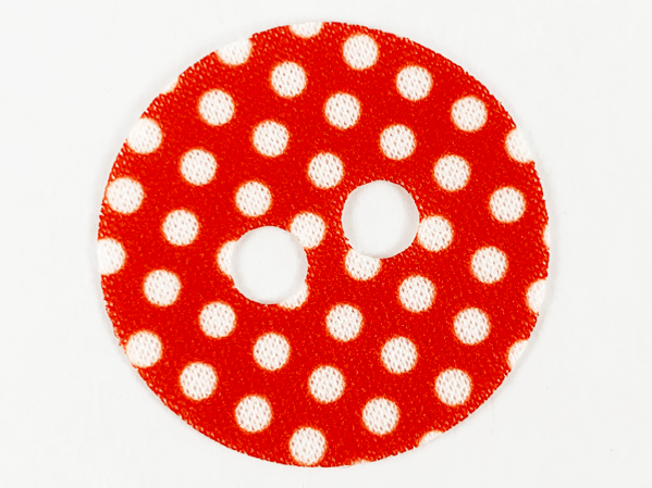 Lego Hipwear Skirt, Round with White Dots print / White