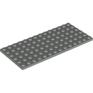 Lego Plate 6 x 14 / Light Gray