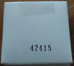 Cardboard Sleeve 42415 with Contents