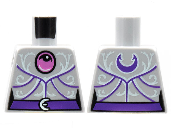 Lego Torso Female Jewel and Filigree Pattern