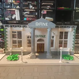 bank diorama