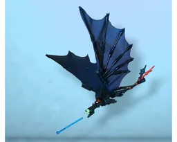 HTTYD minifigure scale posable toothless