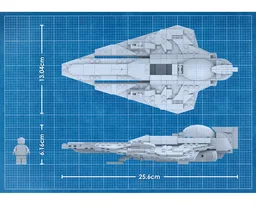 Plo Koon's Delta-7B Aethersprite-class light interceptor (The Clone Wars)