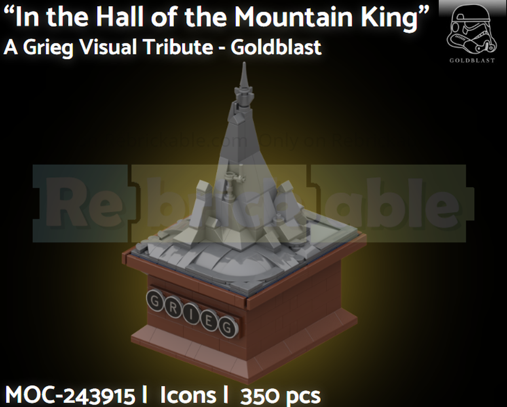 Lego A Visual Tribute to Grieg's "In the Hall of the Mountain King"