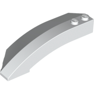 Lego Brick Wedged, Curved 8 x 3 x 2 Open Right