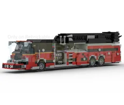 Pierce Ascendant 100' Mid-Mount Aerial Tower