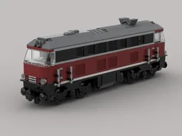 Class V160 / 218 from the German Federal Railroad