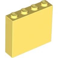 Brick 1 x 4 x 3 / Bright Light Yellow